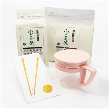 宝寿茶　1kg・200g ハリオ　ティーポット付き 宝寿園 宝寿茶 200g×5個セット 国産 健康茶 料亭の味 野草18種